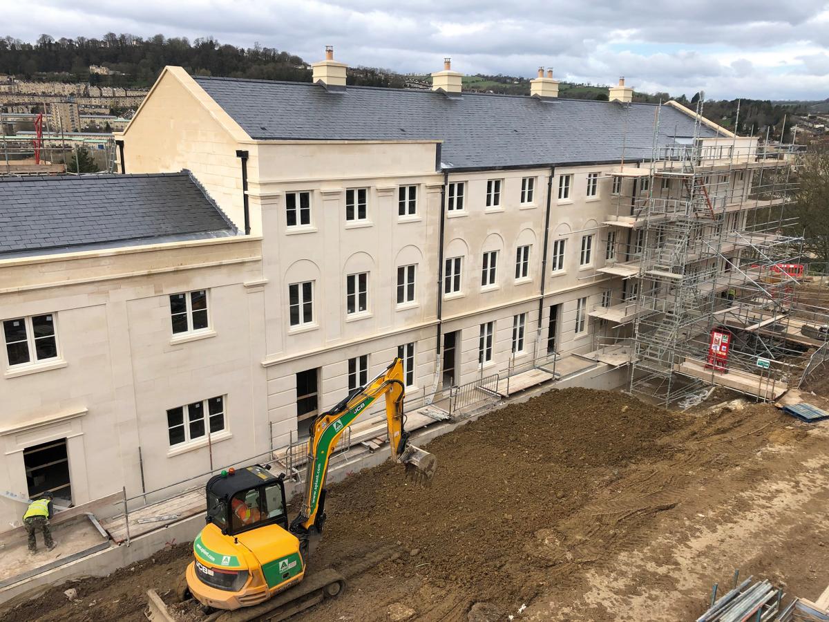 Pack Masonry at Holburne Park