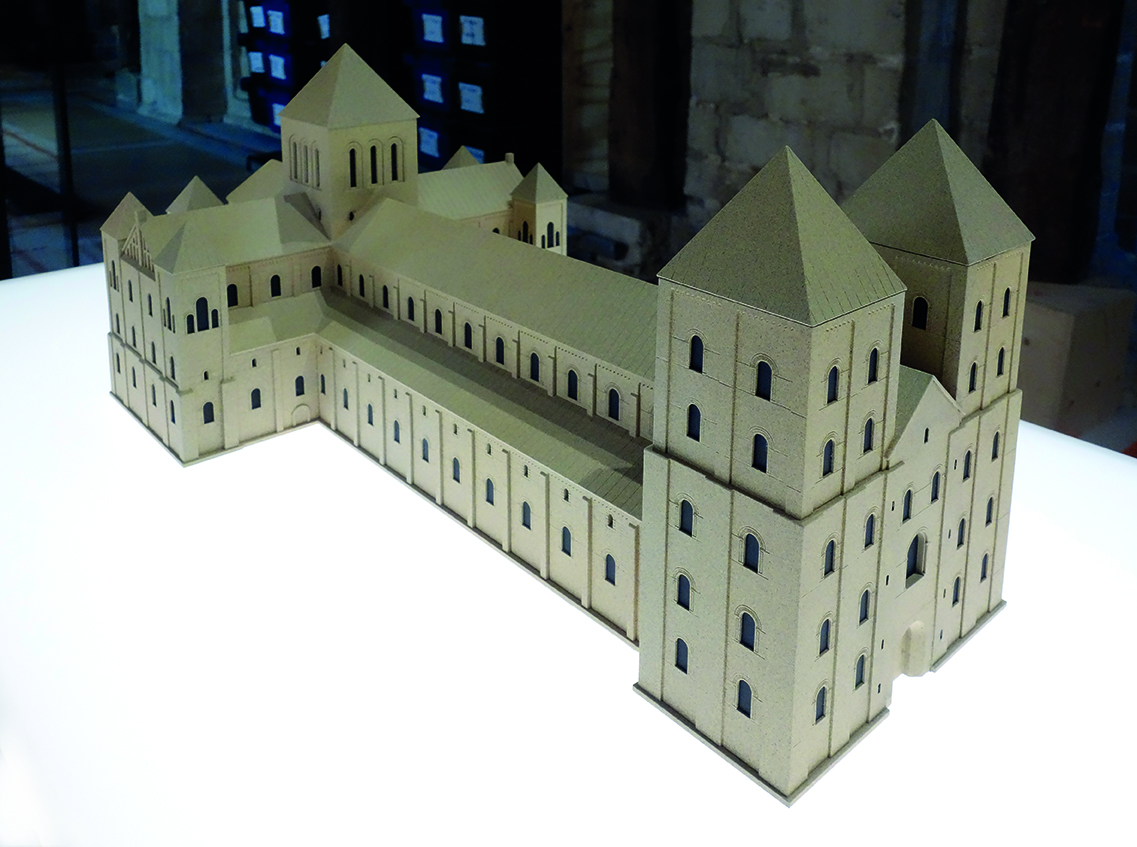 model of the Norman Cathedral
