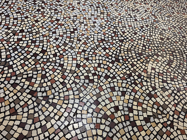 Mosaic in Frome Town Hall
