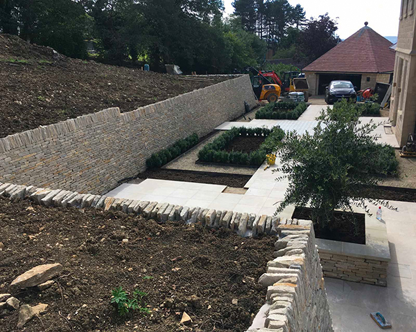 dry stone wall