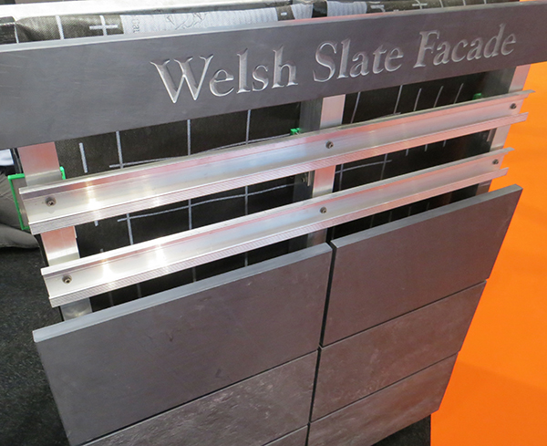 Welsh Slate facade system