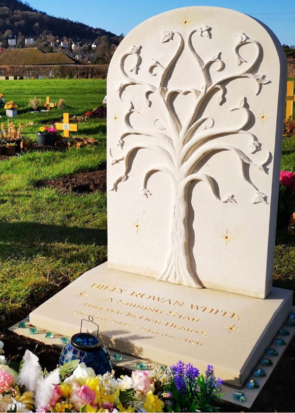 Stonemasons of Worcester Rowan tree memorial