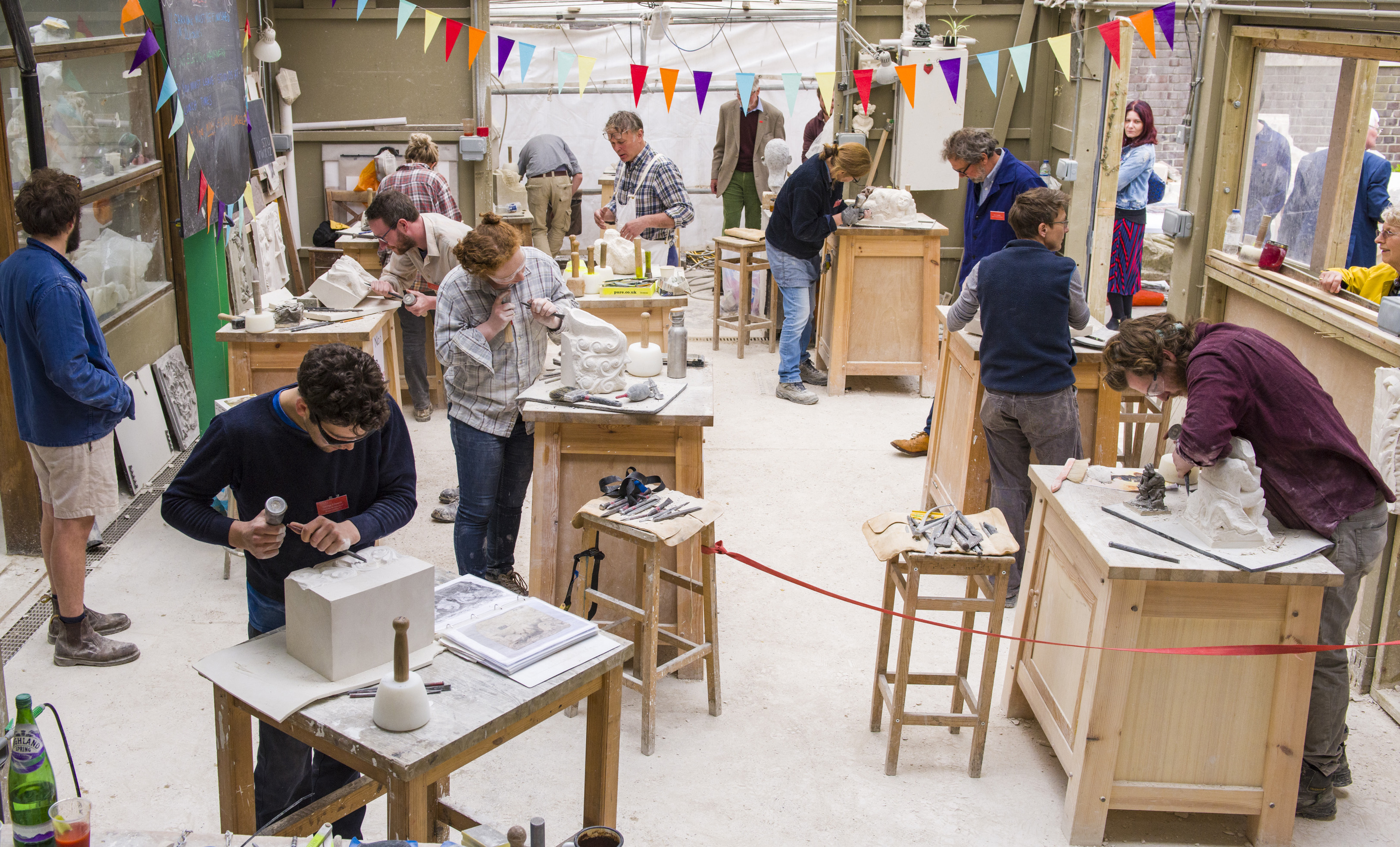 City And Guilds Of London Art School Joins In London Craft Week Stone