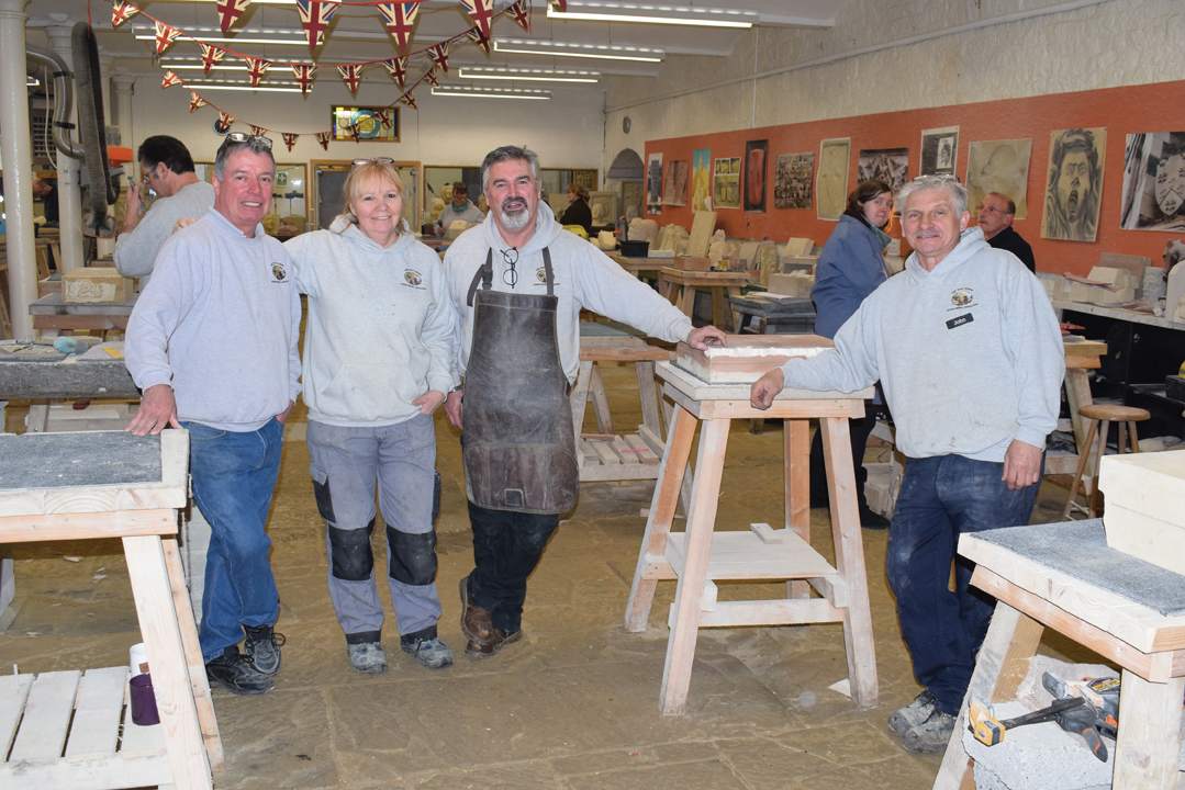 West Riding Stone Carving Association organisers
