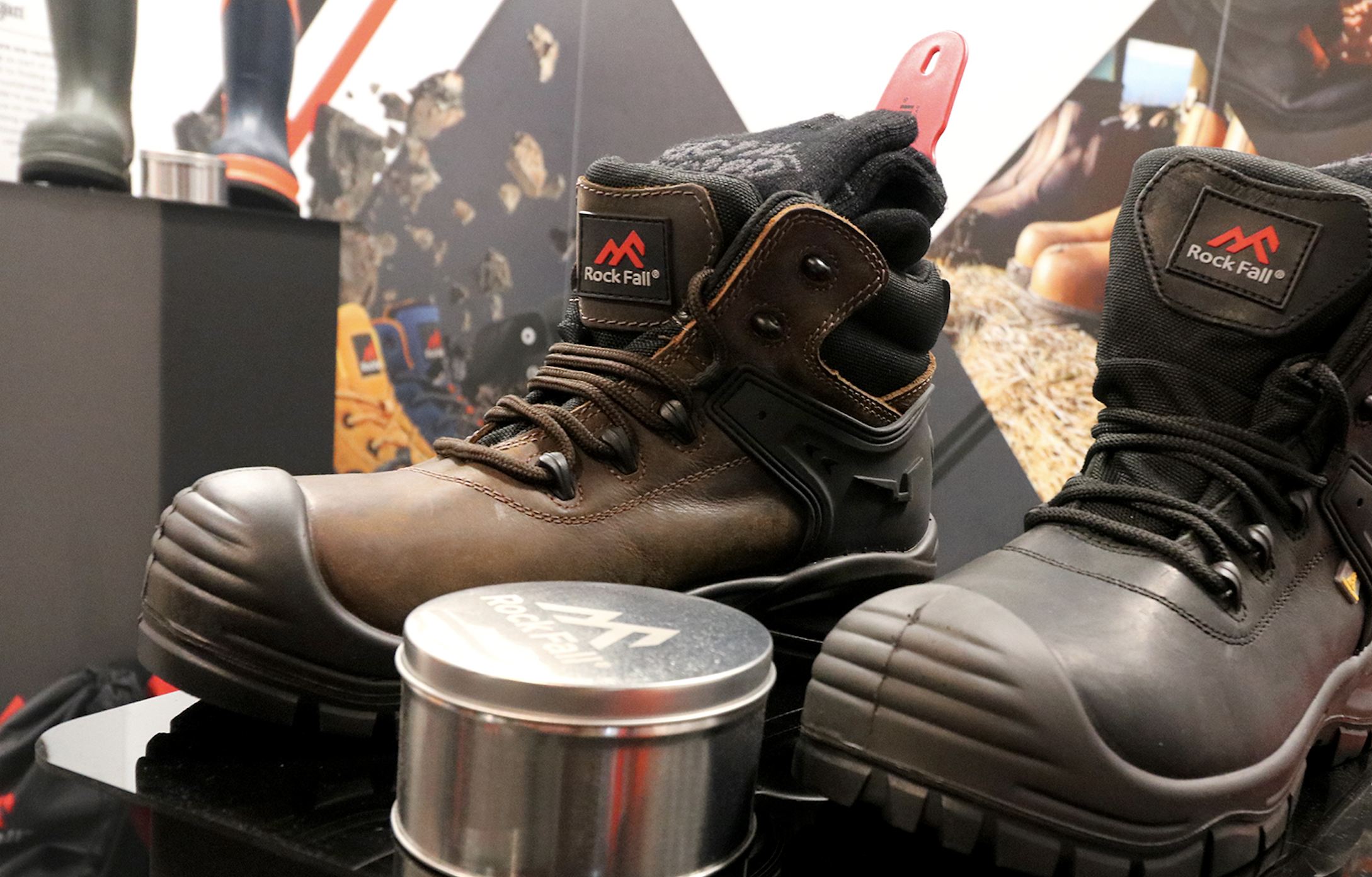 Rock fall safety store footwear