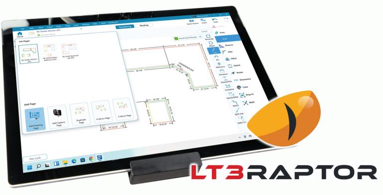 LT3Raptor digital templating tool from LPE Group