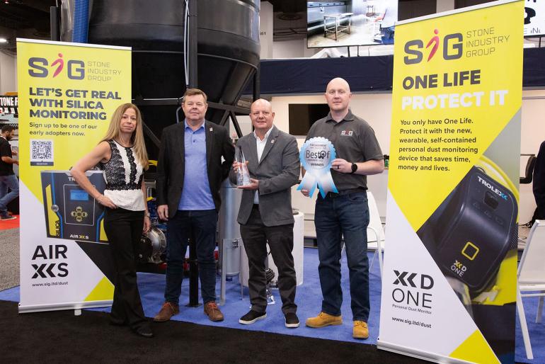 SiG wins Best in Show Award at Surfaces in America