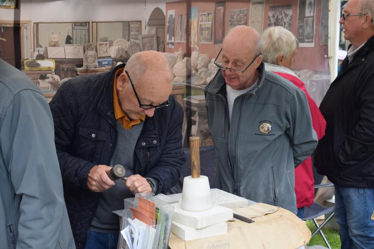 West Riding Stonecarvers Association stand