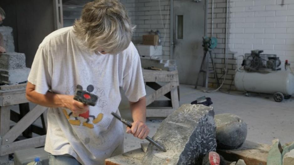 stone carving