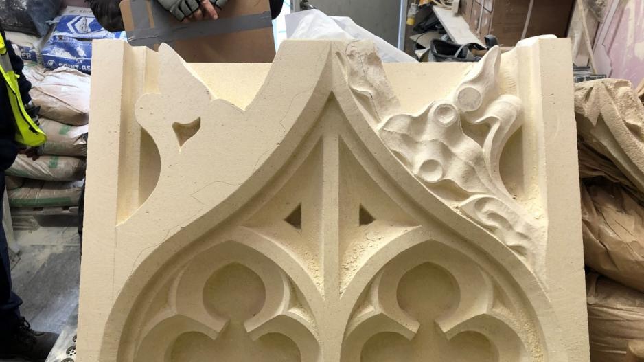 DBR stonework for the Elizabeth Tower