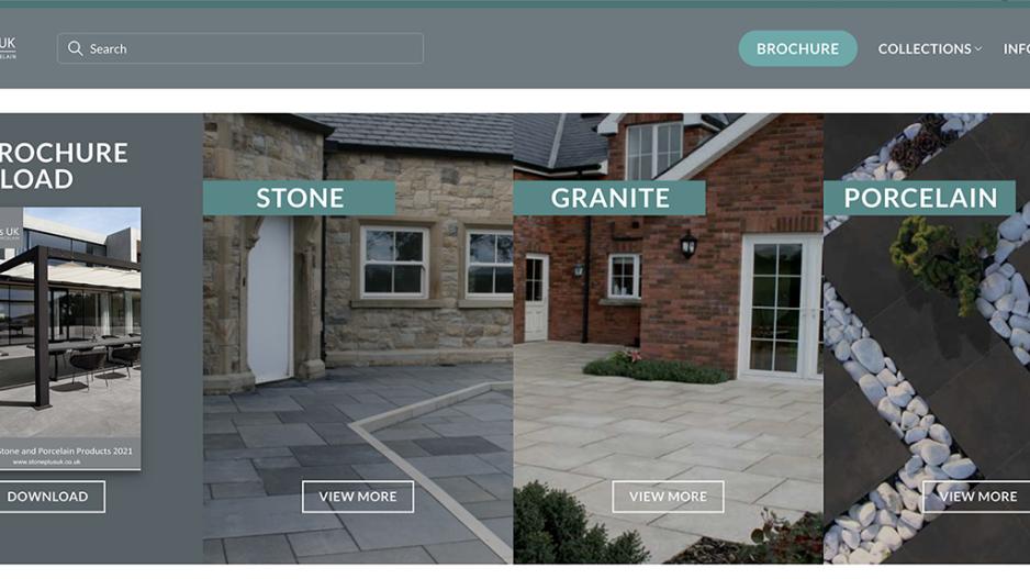 Stone Plus UK website