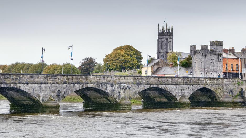 Thomond Bridge at Limerick City