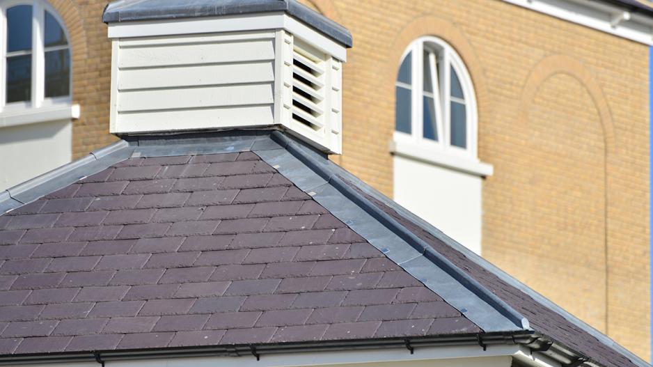 Welsh Slate on roof Welsh Slate on roof