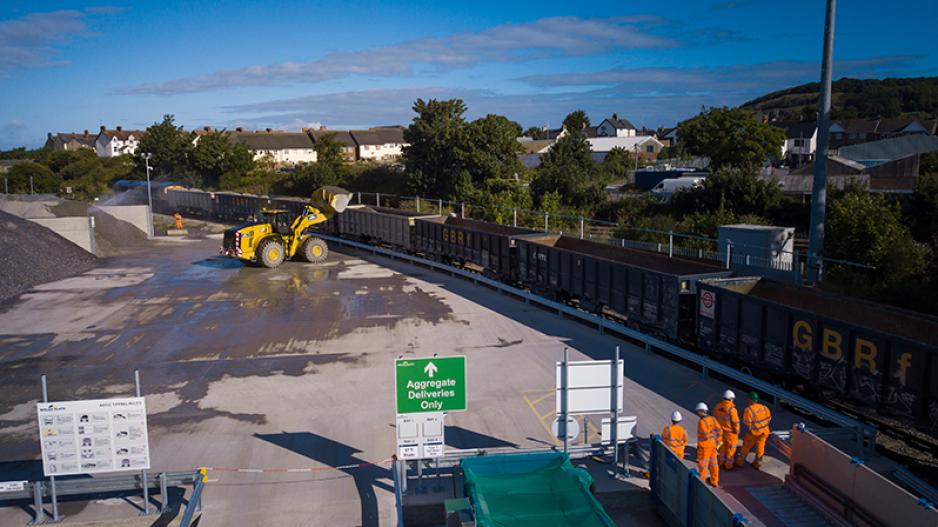 Welsh Slate's new railhead