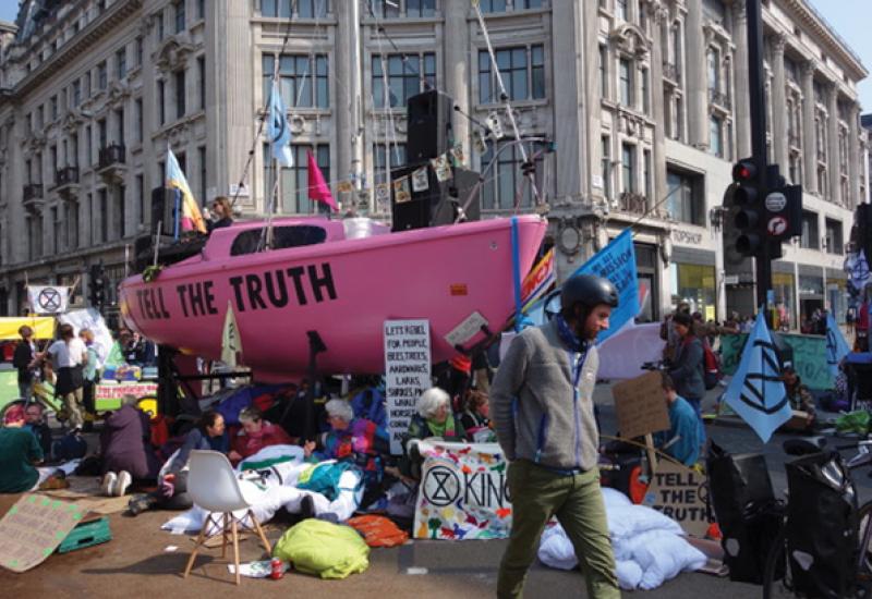 Natural stone for the benefit of the climate Extinction rebellion and natural stone