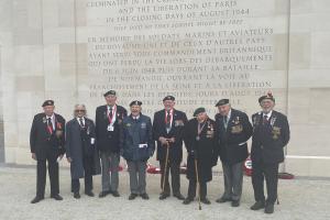 Normandy Veterans at Ver-sur-Mer