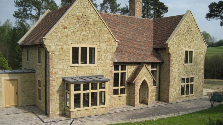 Private Residence - Wadhurst, Kent - Wealden Sussex Sandstone HS2 &amp; Top Grade Masonry - Window &amp; Doorway Surrounds, Copings