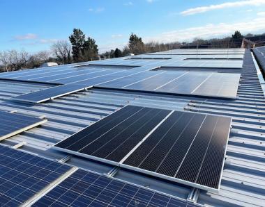 Solar Panels at DK Holdings