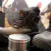 Rockfall safety footwear