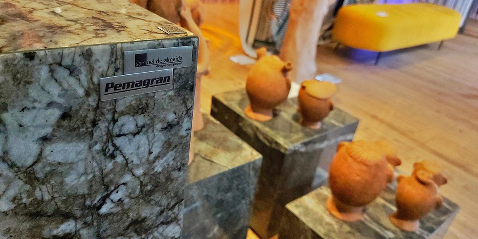 Brazilian stone goes on show in London