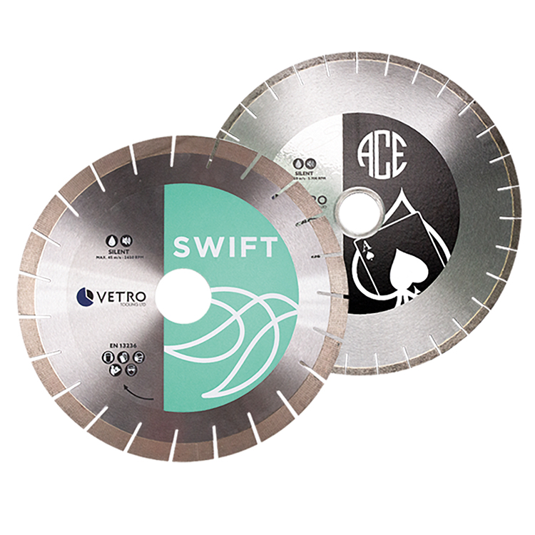 Swift and Ace bridge saw blades from Vetro New Swift and Ace bridge saw blades from Vetro